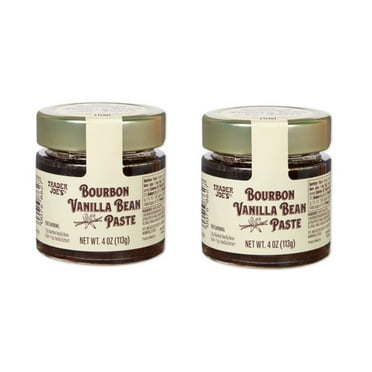 Trader Joe's Bourbon Vanilla Bean Paste, 4 oz, 2 Count