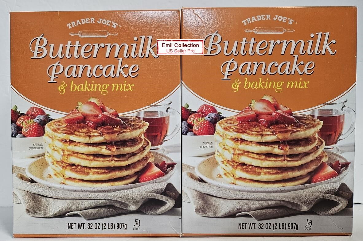 Trader Joe's Buttermilk Pancake & Baking Mix 32oz 907g (2 Boxes
