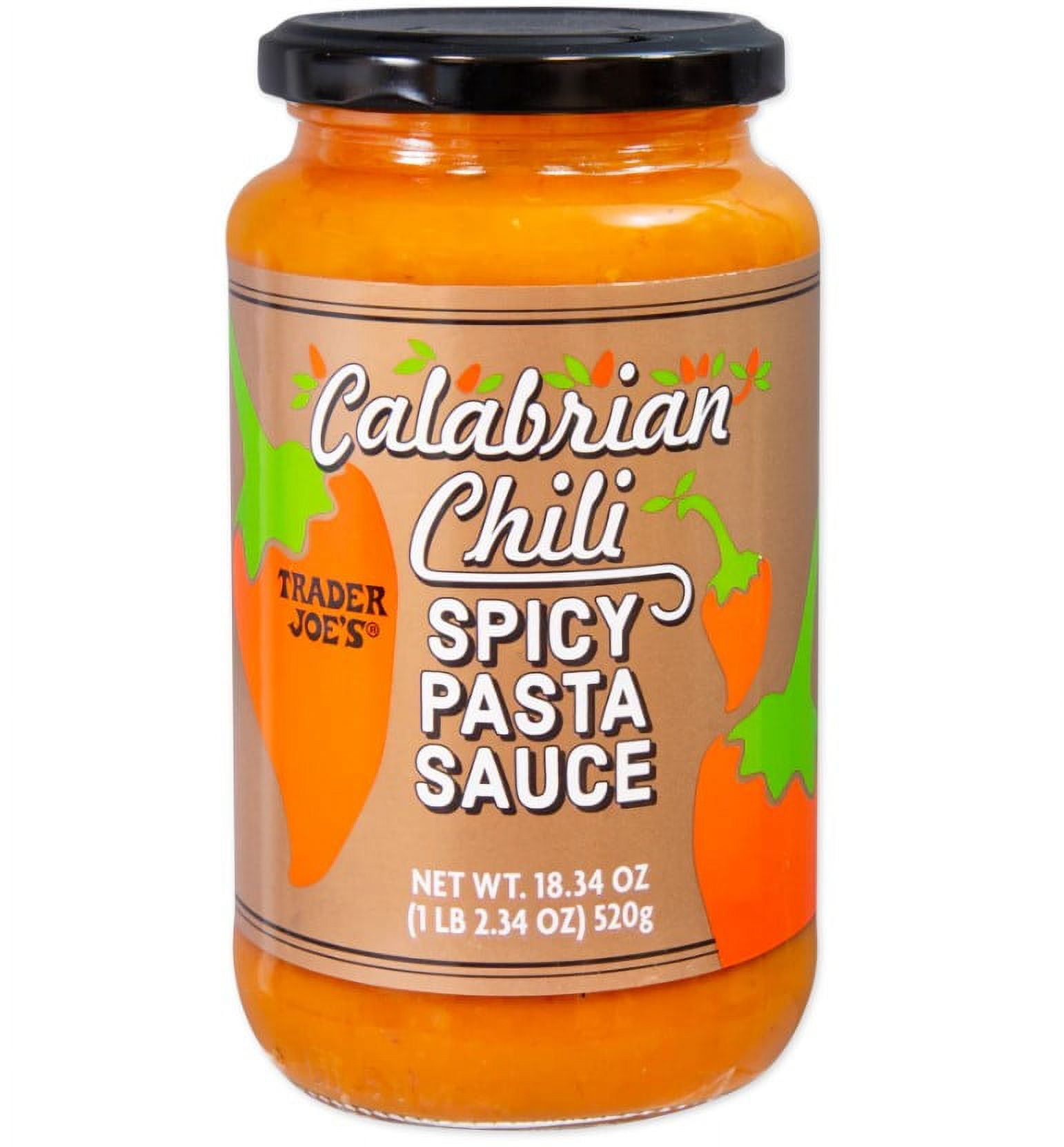 Trader Joe's Calabrian Chili Spicy Pasta Sauce, 18.34 Oz