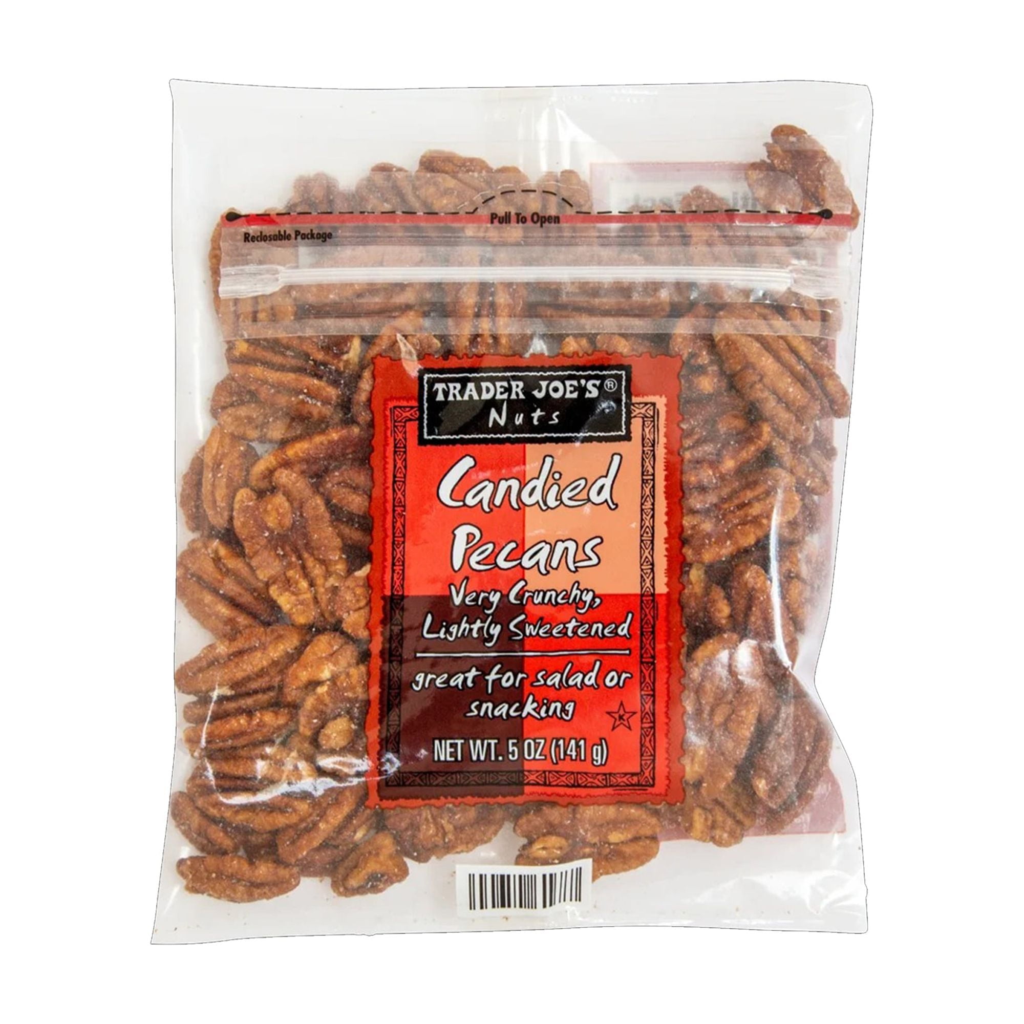 Trader Joe’s Candied Pecans Perfect for Sharing 5 oz Pack Buy From