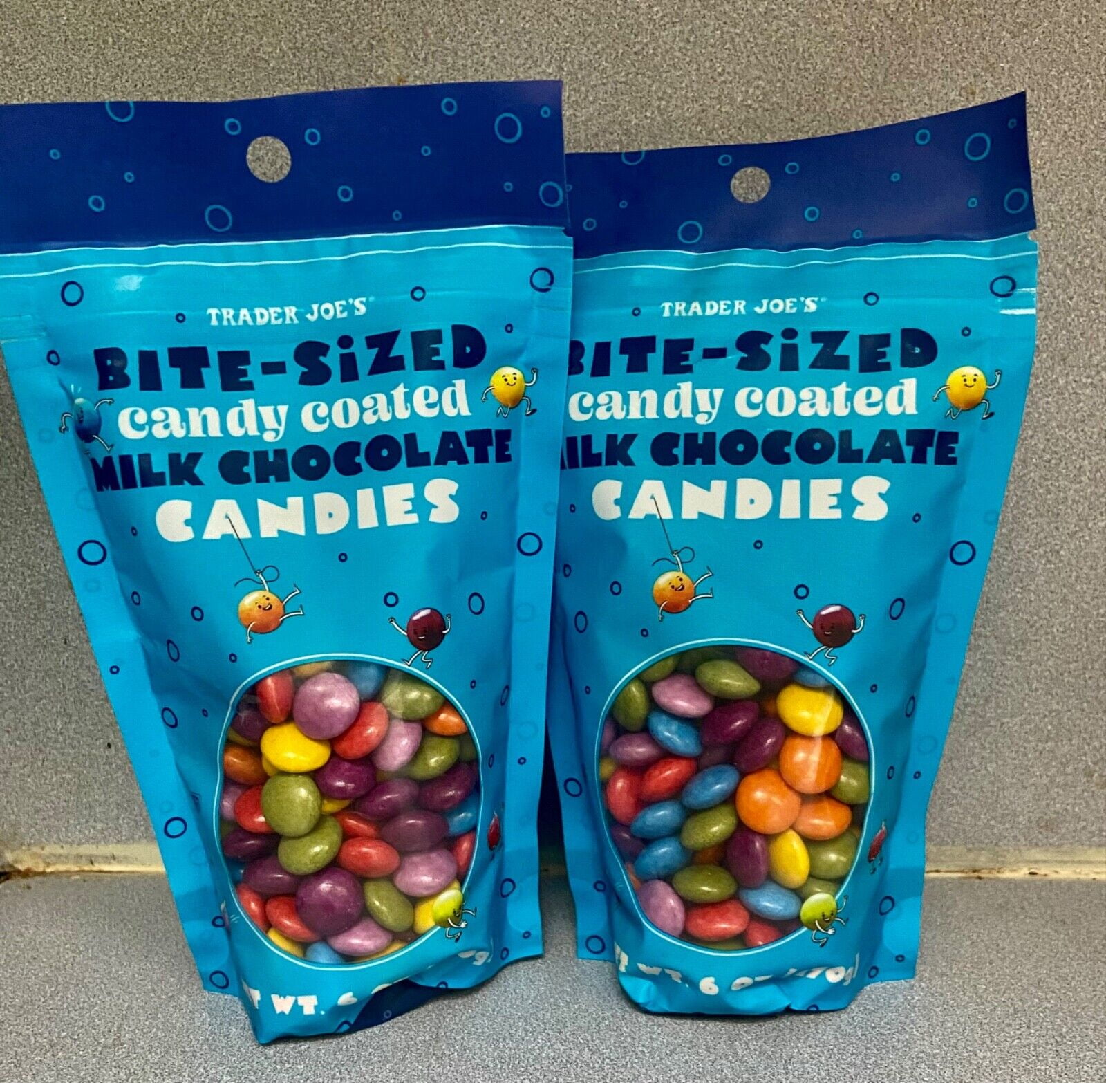 Trader Joe’s Candy Coated Chocolate Drops, 6oz (Pack of 2)