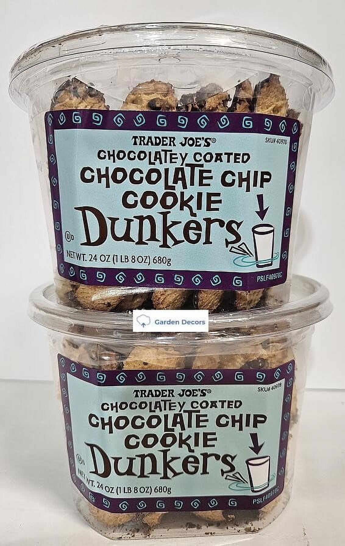 Trader Joe’s Chocolatey Coated Chocolate Chip Cookie 24oz 680g (Two