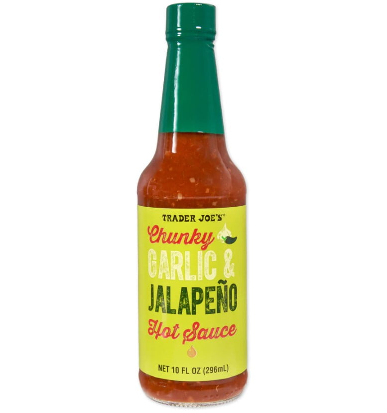 Trader Joe's Chunky Garlic & Jalapeño Hot Sauce, 10 Ounce