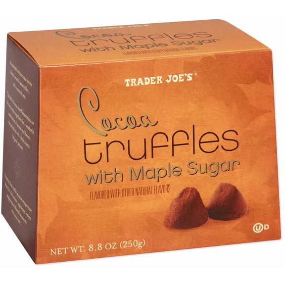 Trader Joe's Cocoa Truffles with Maple Sugar 8.8 oz