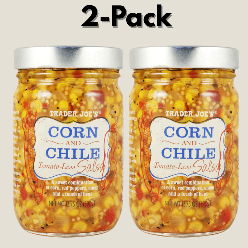 Trader Joe's Corn & Chile Salsa 2pk 13.75oz
