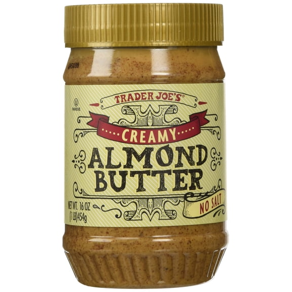 Trader Joe's Creamy Almond Butter No Salt 16 Oz