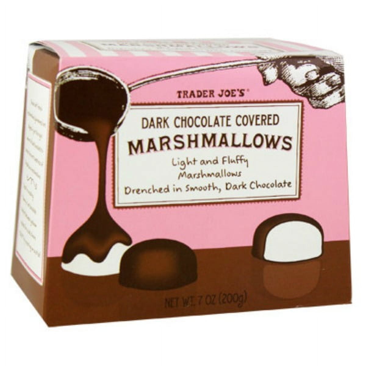 Trader Joe's Dark Chocolate Covered Marshmallows