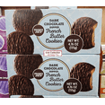 thumbnail image 1 of Trader Joe’s Dark Chocolate Dipped French Butter Cookies 4.76oz 135g (2 Boxes), 1 of 2