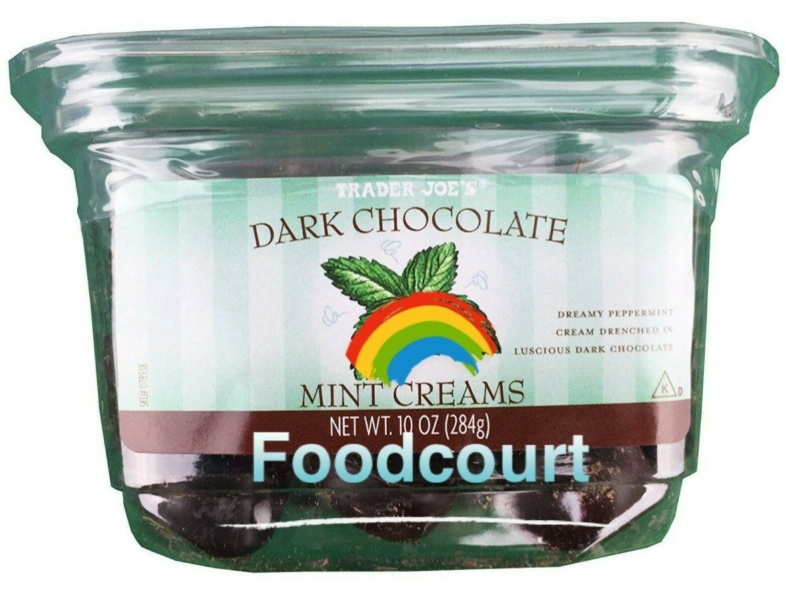Trader Joe's Dark Chocolate Mint Creams 10 oz