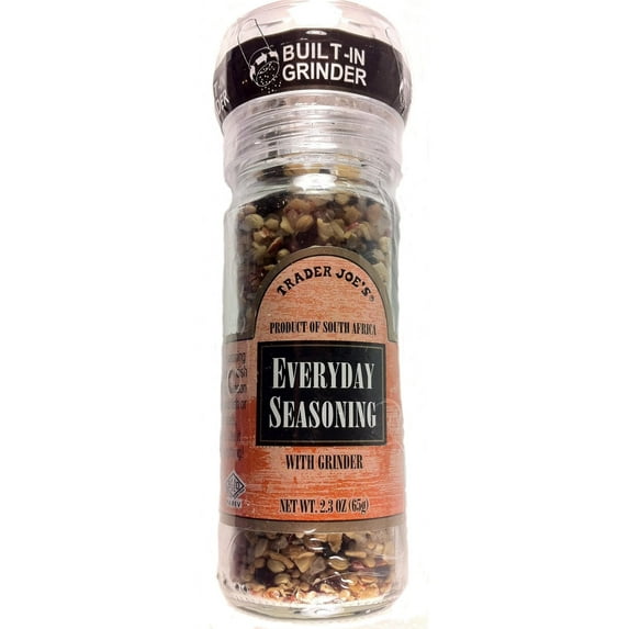 Trader Joe's Everyday Seasoning Spice Mix with Grinder Product Net Quantity 1