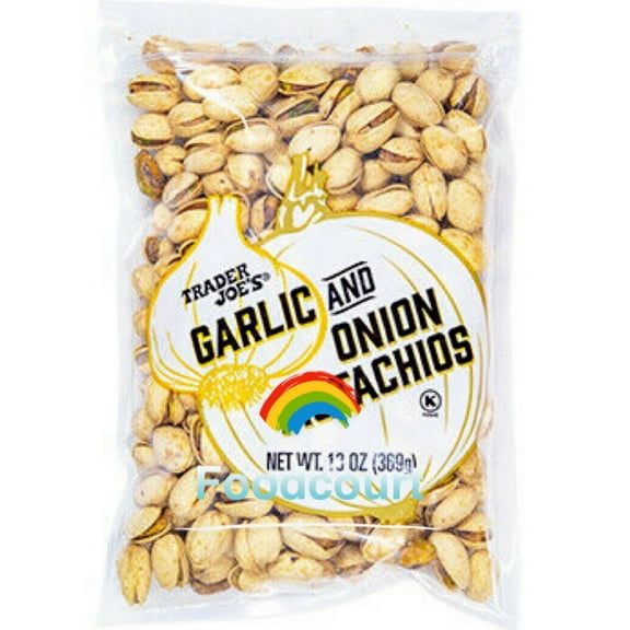 Trader Joe's Garlic and Onion Pistachios 13 oz
