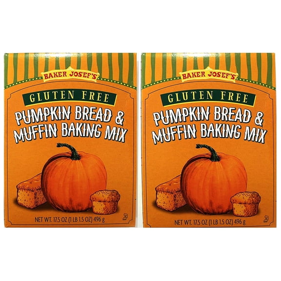 Trader Joe's Gluten Free Pumpkin Bread & Muffin Baking Mix - Pack of 2