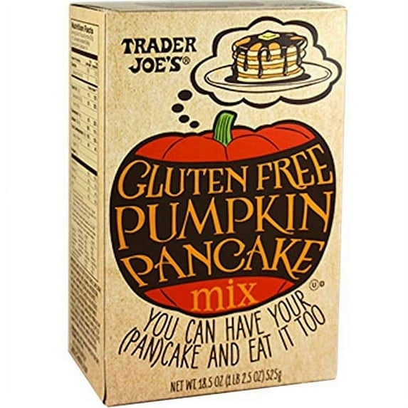 Trader Joe's Gluten Free Pumpkin Pancake Mix, 18.5 Oz - Pack of 1