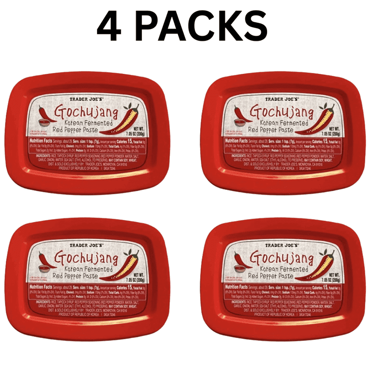 Trader Joe's Gochujang Korean Fermented Red Pepper Paste 7.05 oz