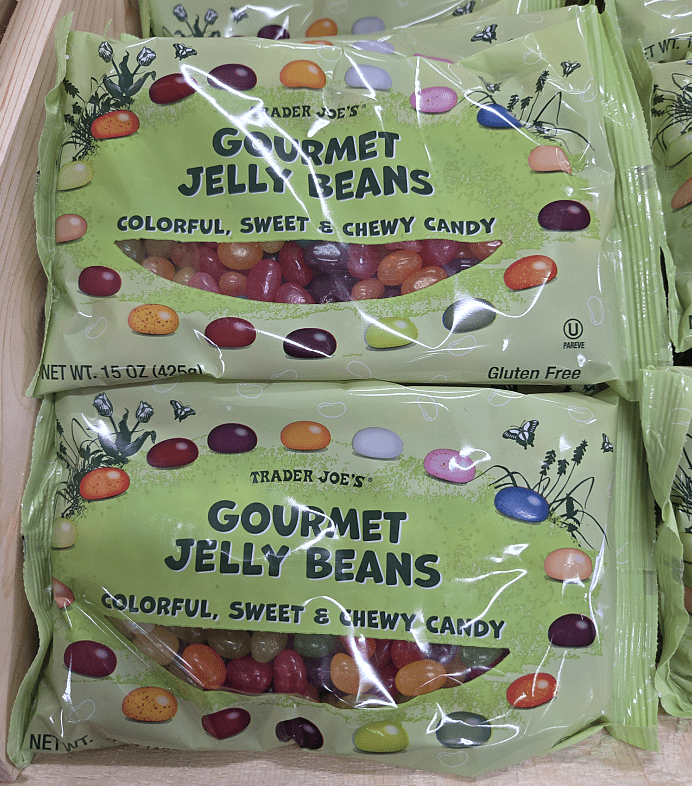 Trader Joe’s Gourmet Jelly Beans Colorful, Sweet & Chewy Candy 15oz 425g (2 Bags)