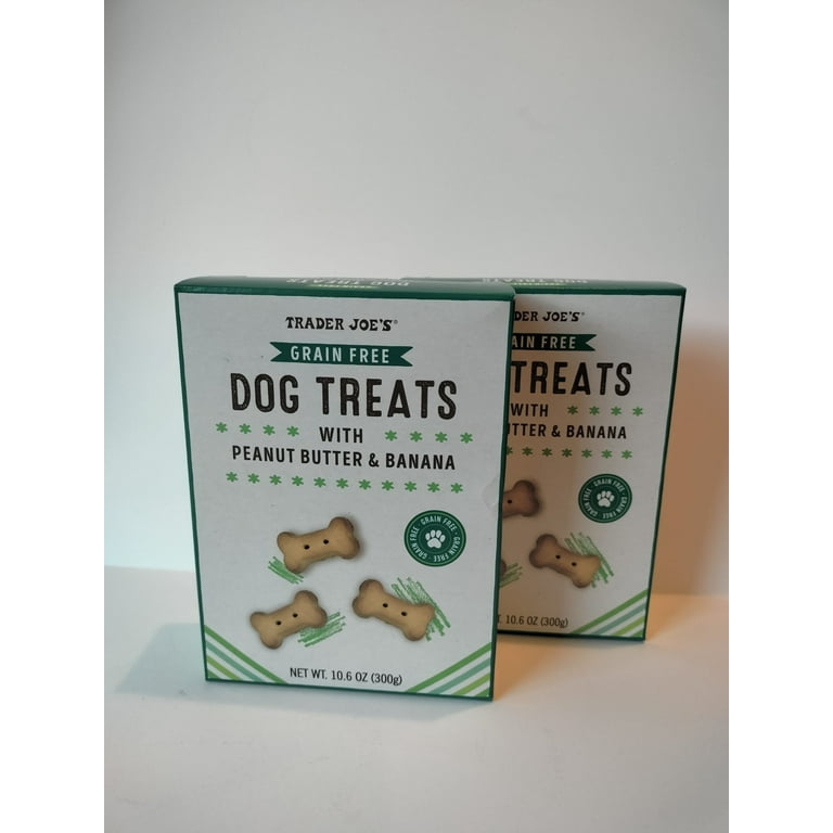 Trader Joe s Grain Free Dog Treats with Peanut Butter and Banana