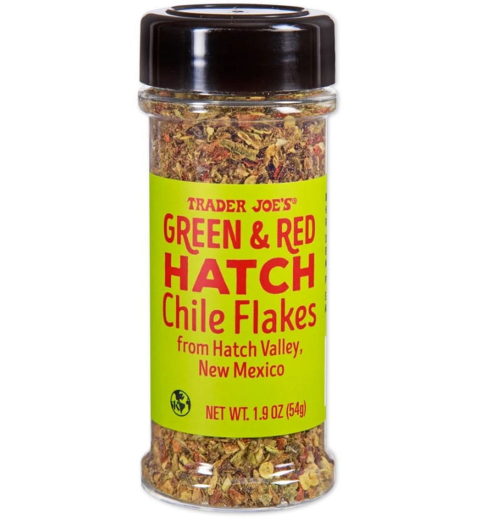 Trader Joe's Green & Red Hatch Chile Flakes, 1.9 Oz