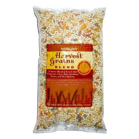 Trader Joe's Harvest Grains Blend, 16 oz, Pack 3