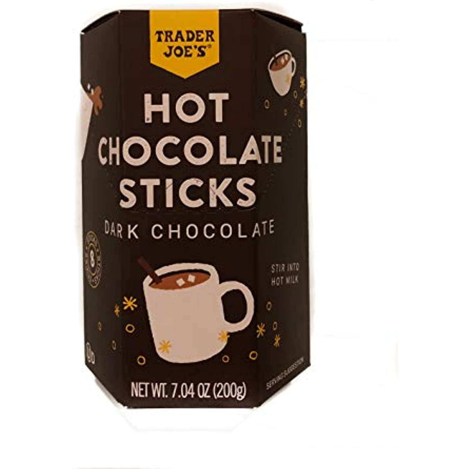 Trader Joe's Hot Chocolate Dark Chocolate Sticks 7.4 Oz - Walmart.com
