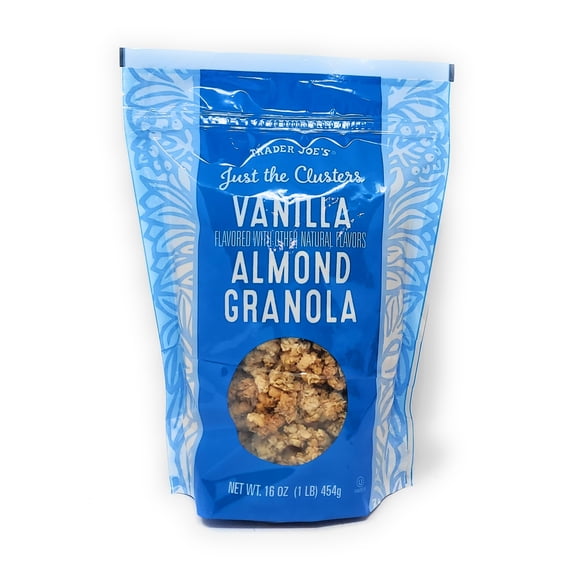 Trader Joe's Just the Clusters Vanilla Almond Granola 16 oz