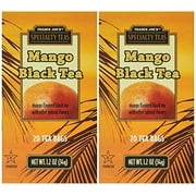 Trader Joe's Mango Black Tea, 20 Tea Bags x 2 Packs
