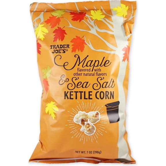 Trader Joe's Maple & Sea Salt Kettle Corn, 7 oz