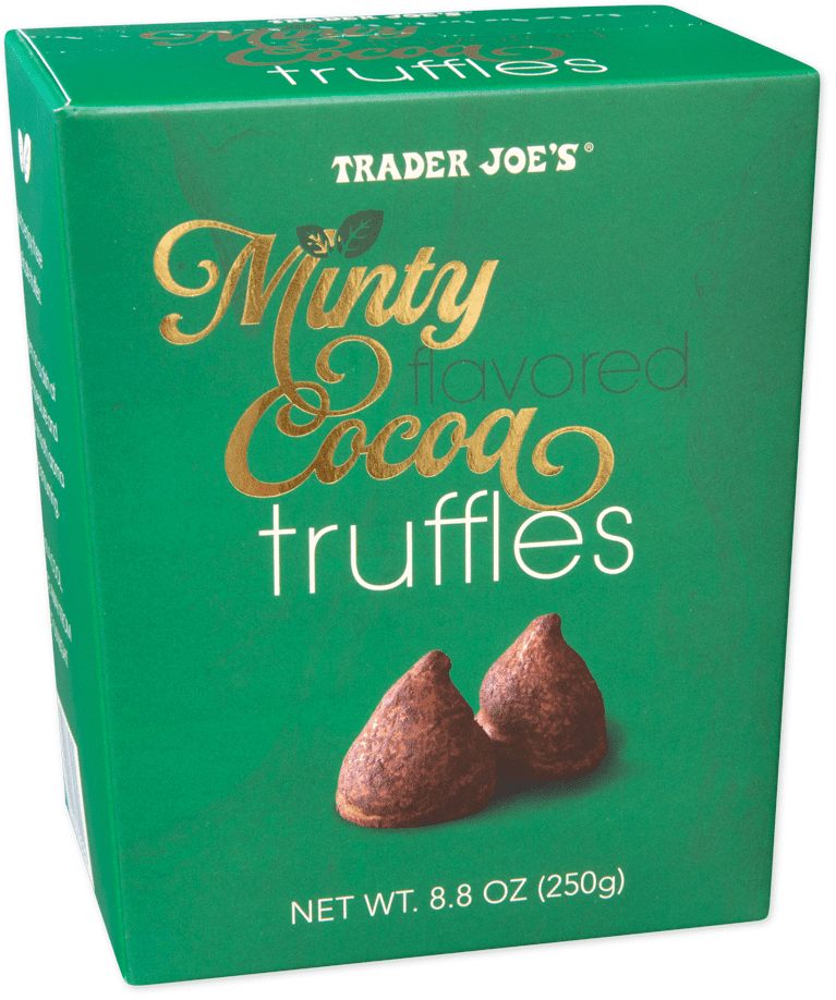 Trader Joe's Minty Cocoa Truffles 8.8 oz