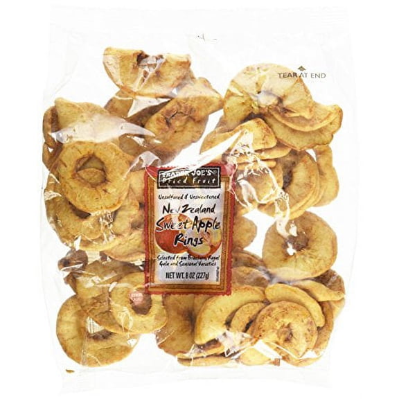 Trader Joe's New Zealand Sweet Apple Rings (Dried Fruit)
