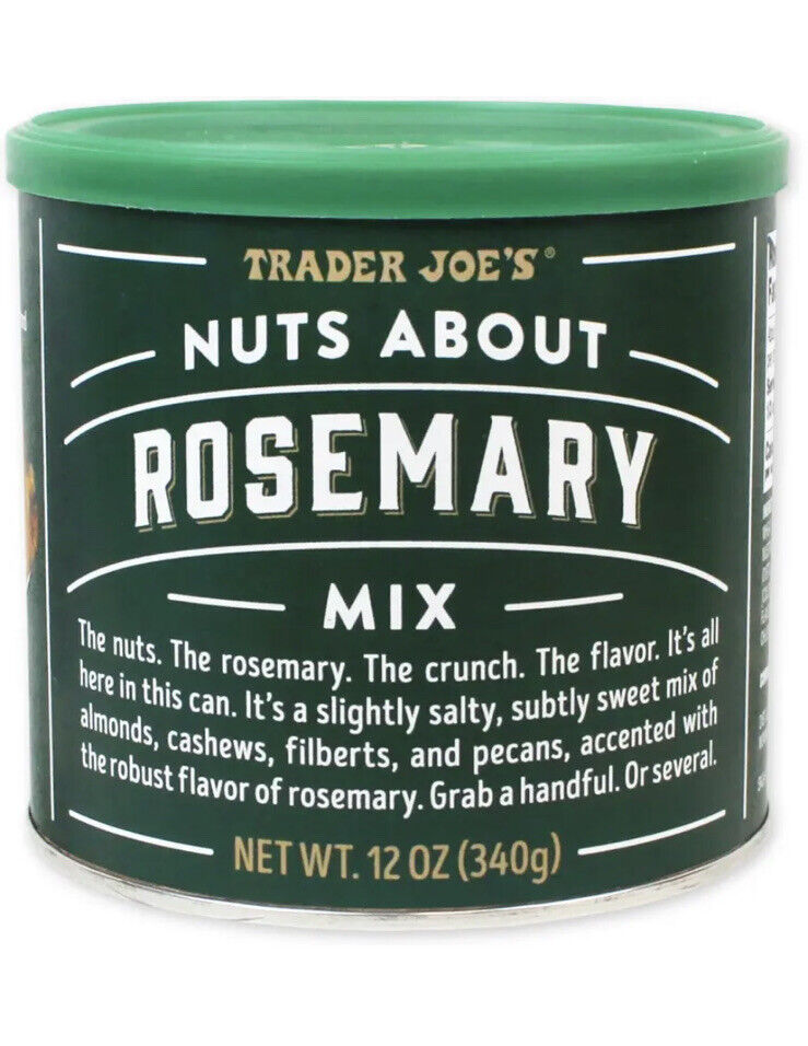 Trader Joe's Nuts About Rosemary Mix Nuts 12 oz
