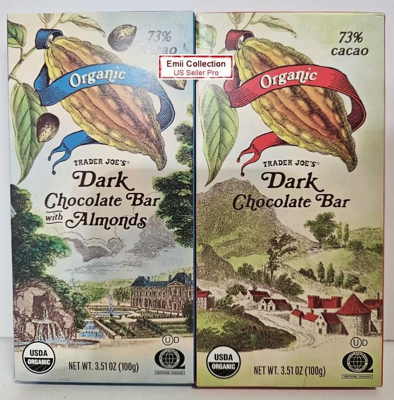 Trader Joe's Organic 73% Cacao Dark Chocolate Bar, Dark Chocolate