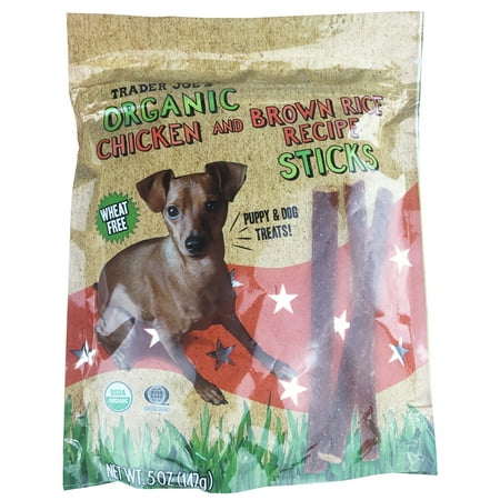 Trader Joe's Organic Chicken and Brown Rice Recipe Sticks