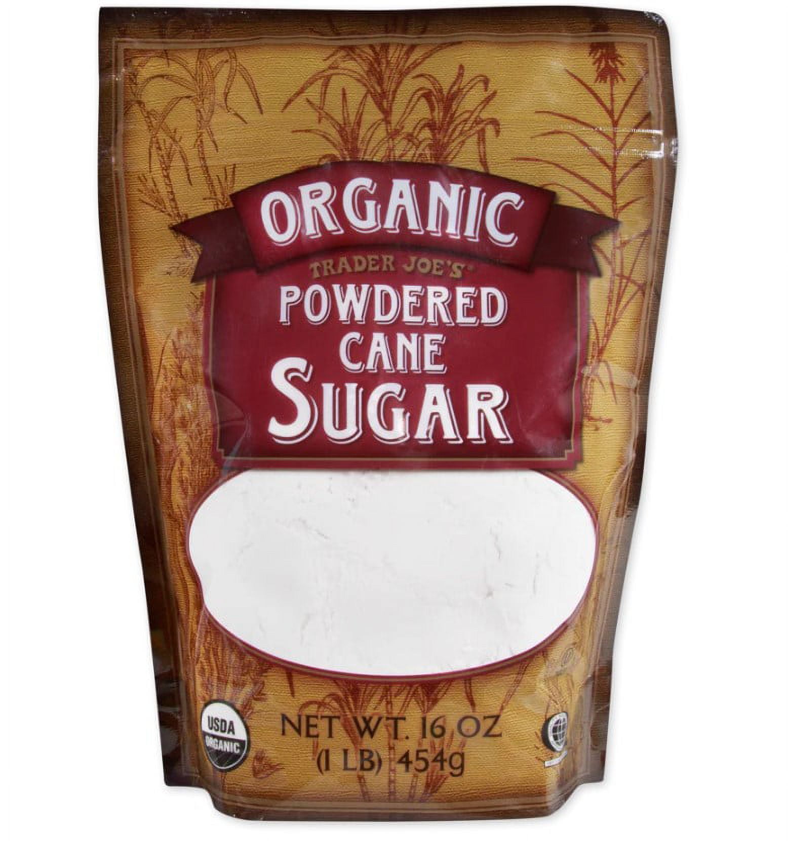 Trader Joe's Organic Powdered Cane Sugar, 1 Pound