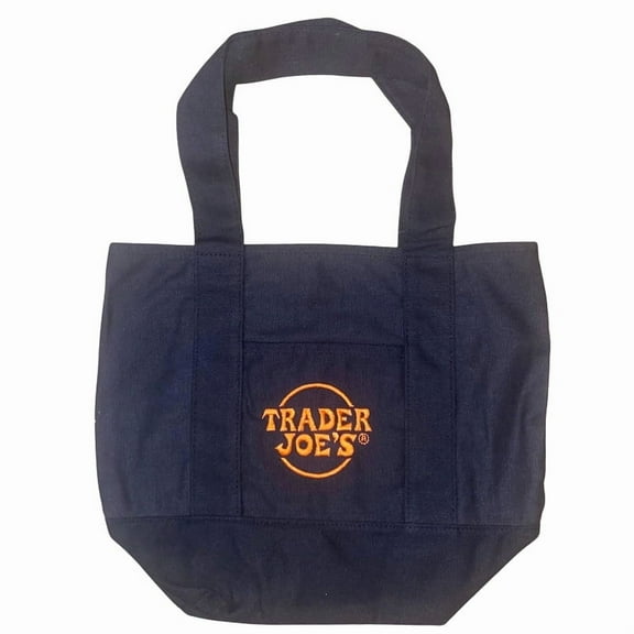 Trader Joe's Pastel Mini Canvas Bags - Economical Canvas Tote Bags - Fashion Stanley Handbags Lightweight Reusable Grocery Shopping Cloth Bags 2025 Limited Edition, Trader Joe's Tote Bag Christmas