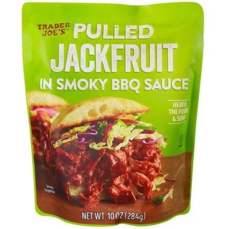 Trader Joe's Pulled Jackfruit in Smoky BBQ Sauce, 10 Oz