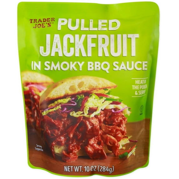 Trader Joe's Pulled Jackfruit in Smoky BBQ Sauce, 10 Oz