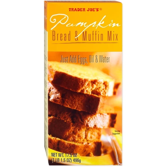 Trader Joe's Pumpkin Bread & Muffin Mix, 17.5 oz