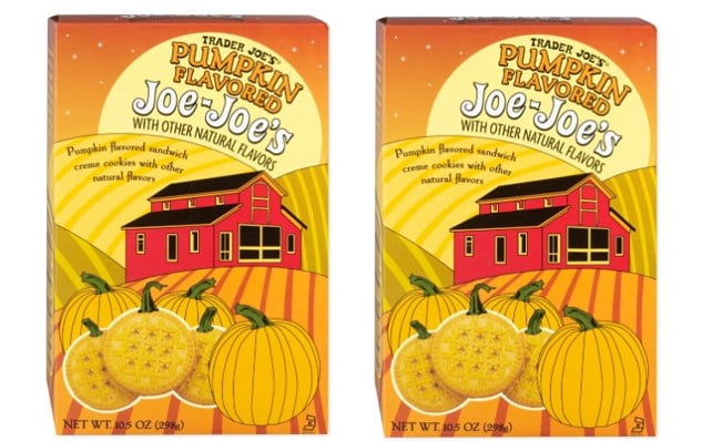 Trader Joe's Pumpkin Flavored Joe Joe's Cookies 10.5 oz x 2 pack