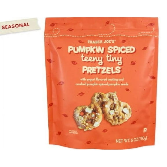 Trader Joe's Pumpkin Spiced Teeny Tiny Pretzels, 6 oz
