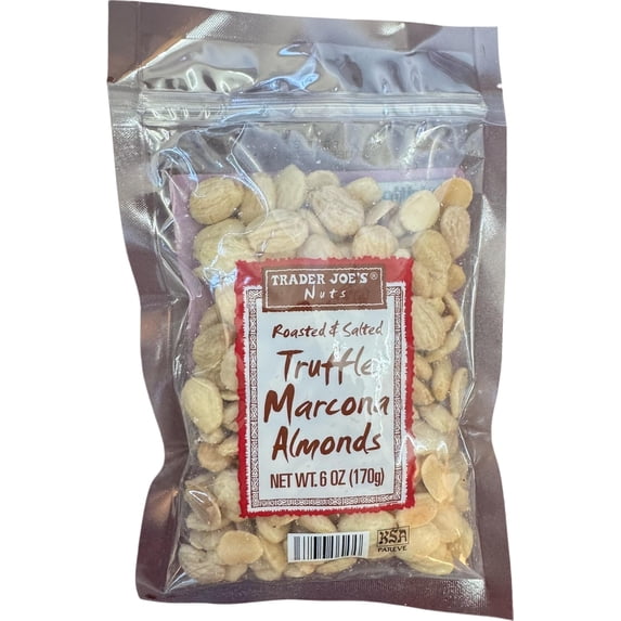 Trader Joe's Roasted & Salted Truffle Marcona Almonds (6 oz) - Walmart.com