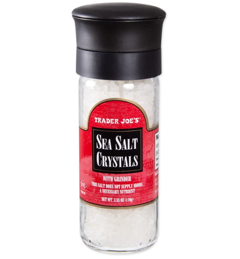 Trader Joe's Sea Salt Crystals, 3.88 Oz