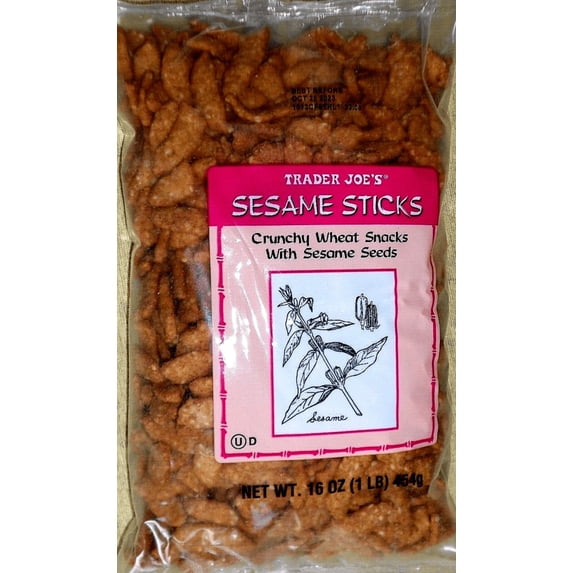 Trader Joe's Sesame Sticks with Sesame Seeds 16 oz