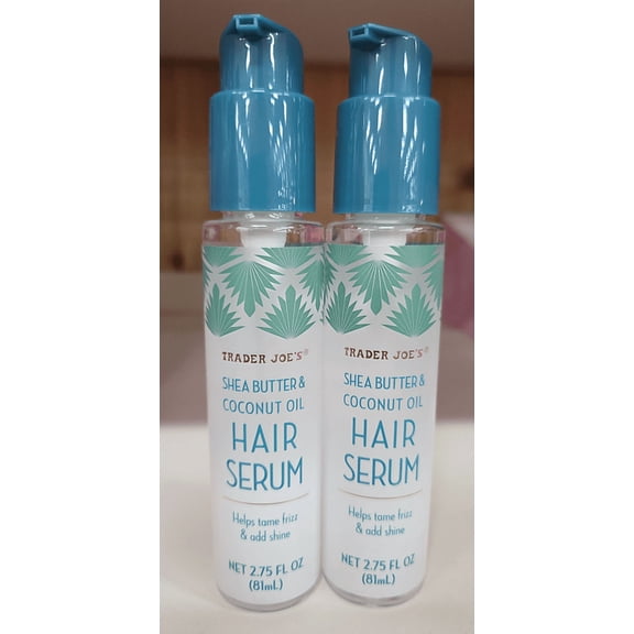 Trader Joes Shea Butter & Coconut Cook Oil 2.75fl oz 81ml (2 Bottles)