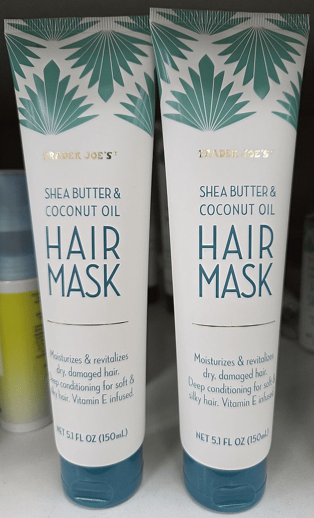 Trader Joe's Shea Butter & Coconut Oil Hair Mask 5.1fl oz 150ml (2