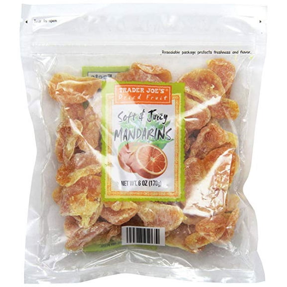 Trader Joe's Soft and Juicy Mandarins (Pack of 3) 6oz