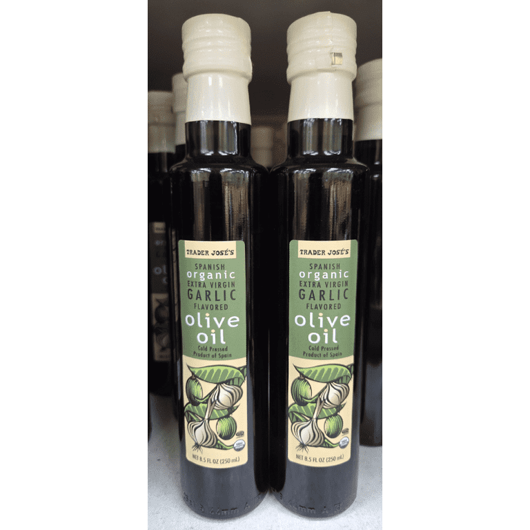 Trader Joe's Spanish Organic Extra Virgin Garlic Flavored Olive