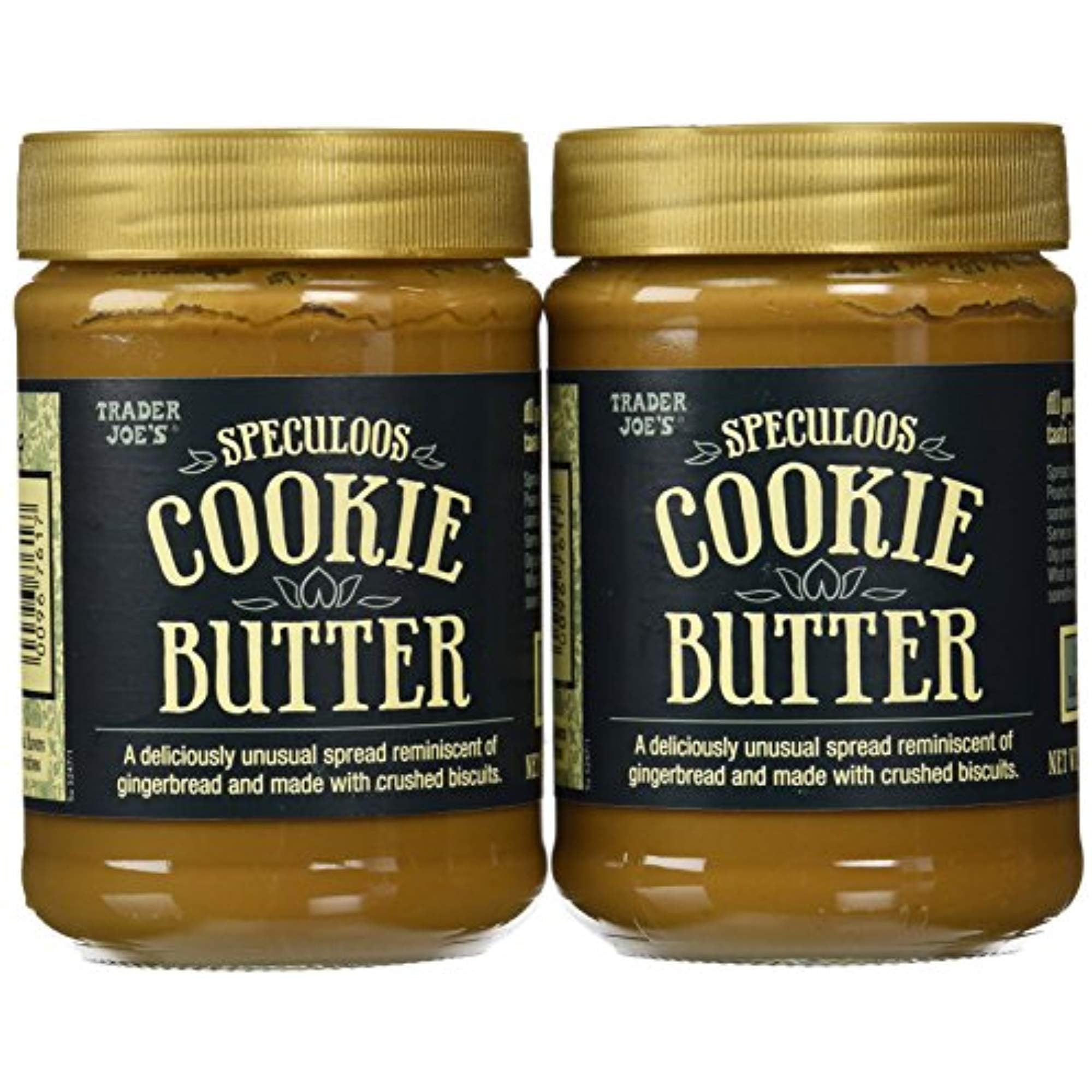 Trader Joe's Speculoos Cookie Butter 14.1 Oz (Pack of 2)