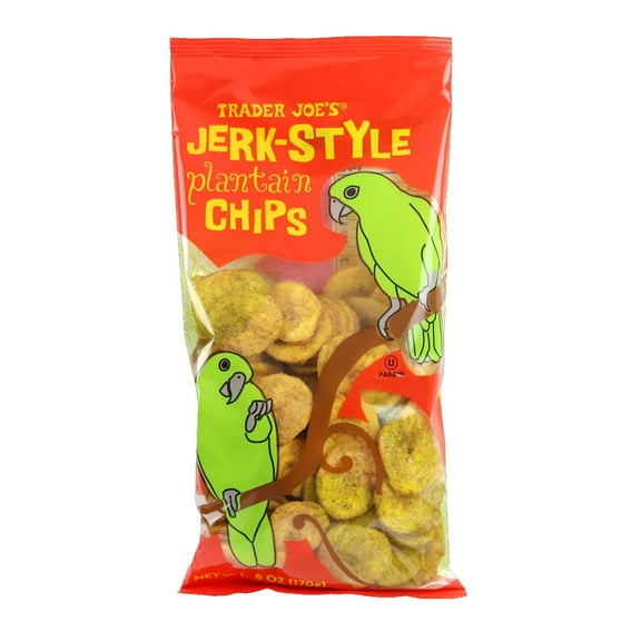 Trader Joe's Spicy & Crunchy Snack Jerk-Style Plantain Chips 6 oz