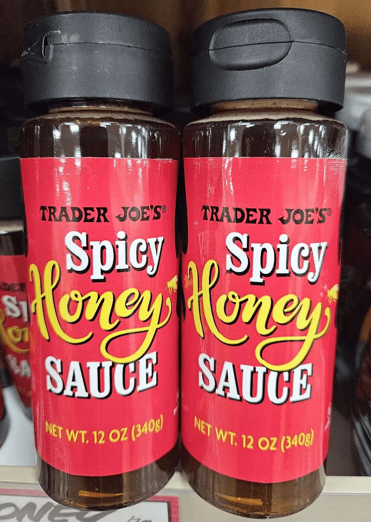 Trader Joe’s Spicy Honey Sauce 12oz 340g (2 Bottles)