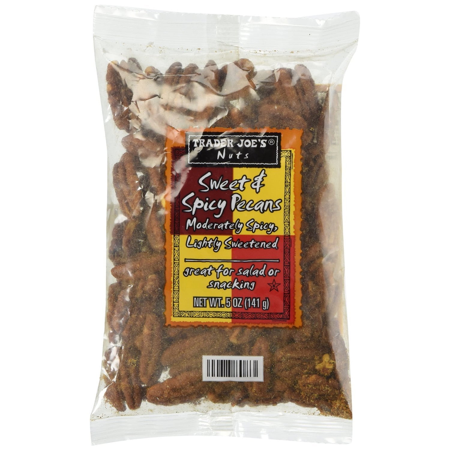 Trader Joe's Flavored Sweet and Spicy Pecans, 5 oz Bag - Walmart.com