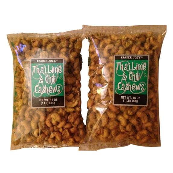Trader Joe's Thai Lime and Chili Cashew - (2 Pack)